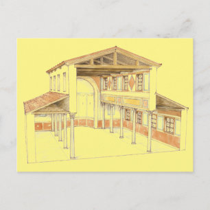Cartão Postal Roman basilica