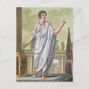 Cartão Postal Roman Citizen reclama emprego, de L'Antica