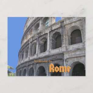 Cartão Postal Roman Coliseum