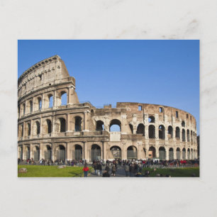 Cartão Postal Roman Coliseum