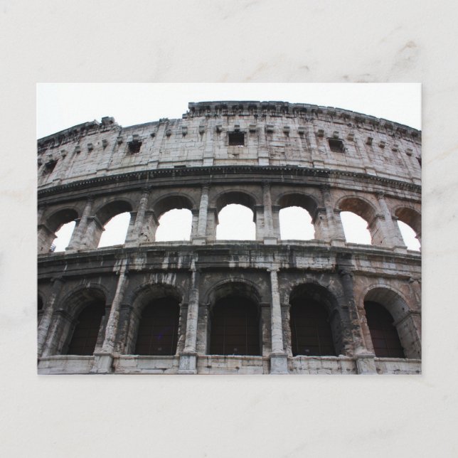 Cartão Postal Roman Colosseum (Frente)
