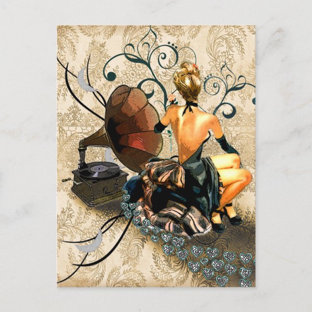 Cartão Postal romance (Frente)