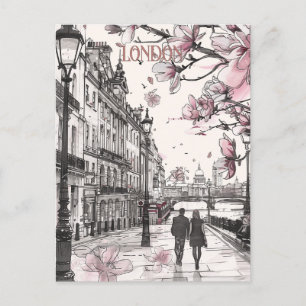 Cartão Postal Romance em Londres