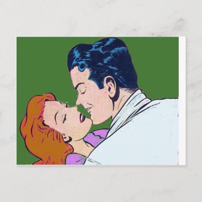 Cartão Postal romântico (Frente)