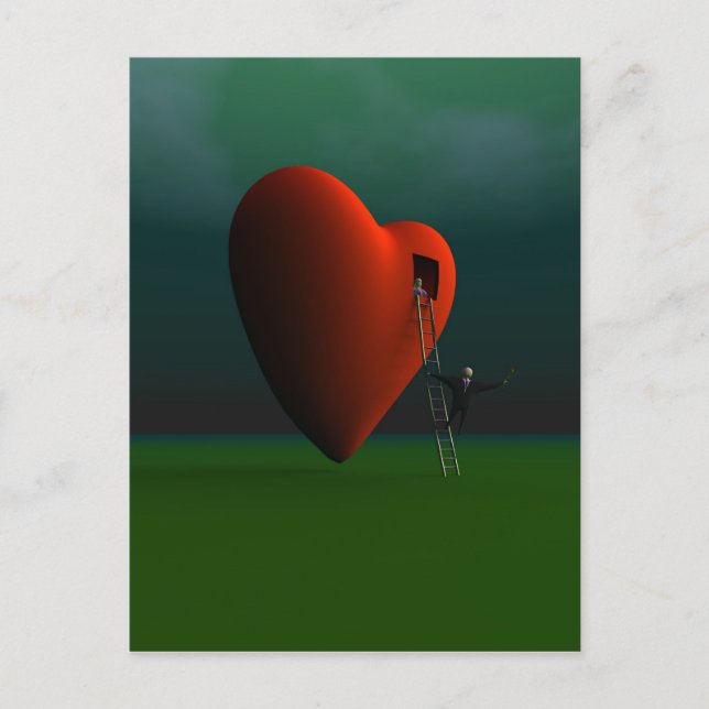 Cartão Postal Romântico (Frente)