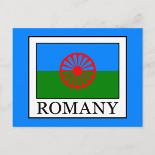 Cartão Postal Romany
