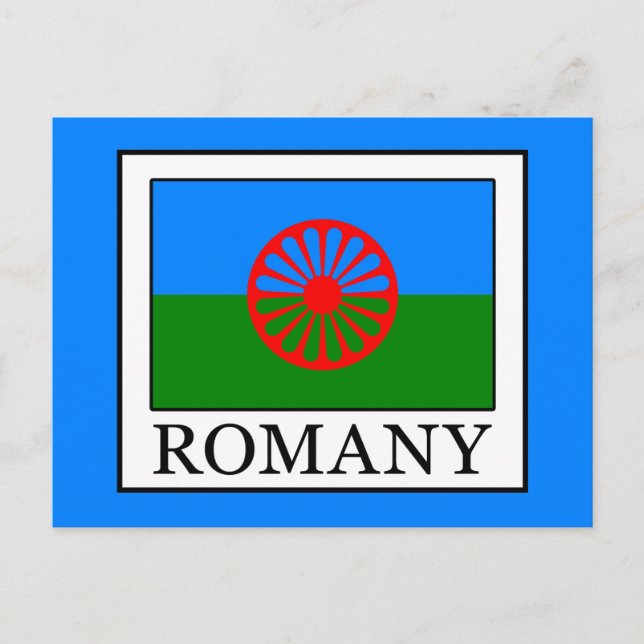 Cartão Postal Romany (Frente)