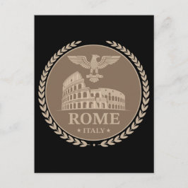 Cartão Postal Rome Colosseum Italy Europe