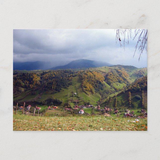 Cartão Postal Romênia (Frente)