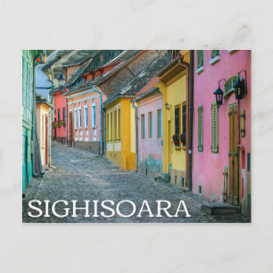 Cartão postal romeno Sighisoara