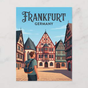 Cartão Postal Römerberg Alemanha
