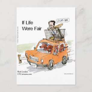 Cartão Postal Romney's Irish Setters Funny Gifts Cards Camisetas