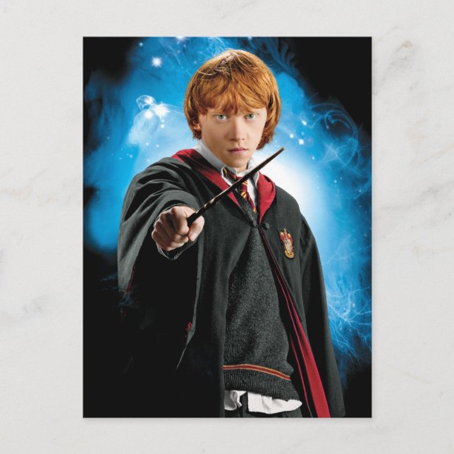Cartão Postal Ron Weasely (Frente)