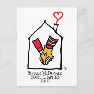 Cartão Postal Ronald McDonald Hands