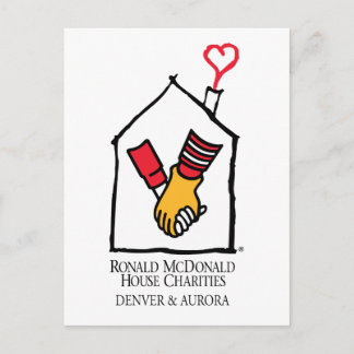 Cartão Postal Ronald McDonald Hands