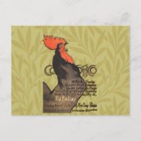 Rooster Steinlen Cocorico Arte Francesa