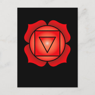 Cartão Postal Root Chakra