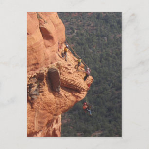 Cartão Postal Rope Rescue Training on the Red Rocks