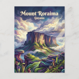 Cartão Postal Roraima Guiana