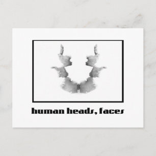 Cartão Postal Rorschach Inkblot 7