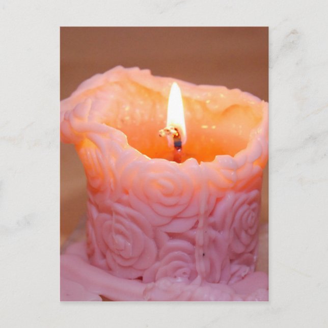 Cartão Postal Rosa (Frente)