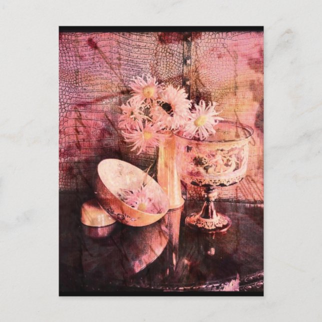 Cartão Postal Rosa 2 (Frente)