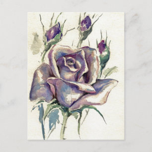 CARTÃO POSTAL ROSA 3