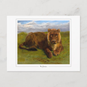 Cartão Postal Rosa Bonheur #17 - Arte Fina