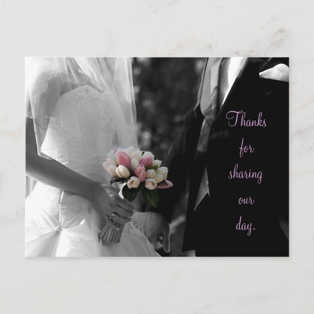 Cartão Postal Rosa bonito (Frente)