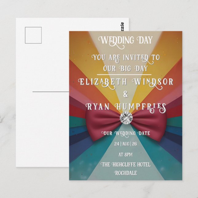 Cartão Postal "Rosa claro Whimsical Casation Invices Sparkles (Frente/Verso)