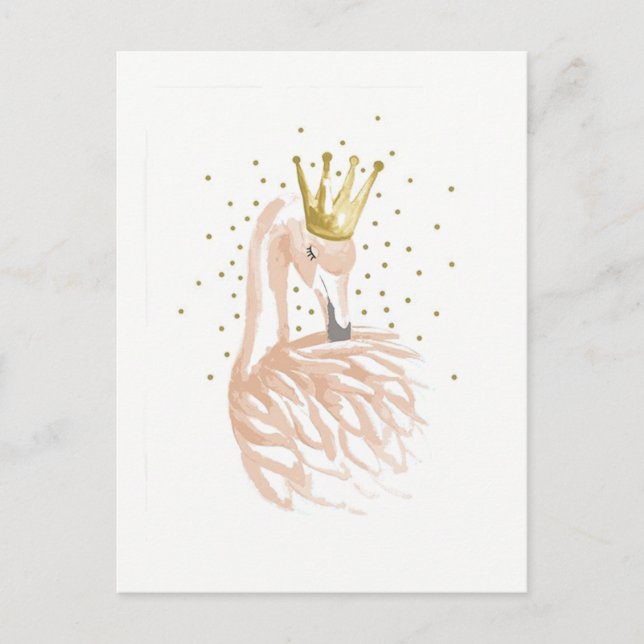 Cartão Postal rosa de carte inflamável (Frente)