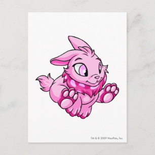 Cartão Postal Rosa de Cybunny