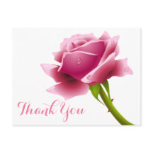 Rosa Floral Obrigado Flores Rosa
