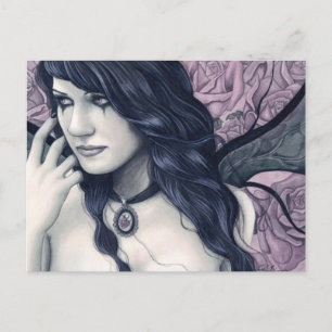 cartão postal rosa Garden