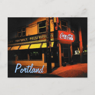 Cartão postal Rosa Portland