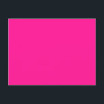 Cartão Postal Rosa Profundo<br><div class="desc">Cor-de-rosa Intenso. Tom Cor Sólido. CÓDIGO HEX #FF1493,  R:255,  G:20,  B:147 Como um presente. Doce Souvenir ou Creativo Presente. 🎁 👍 😍 😊 ✨</div>