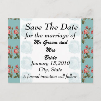 Cartão Postal Rosa Vermelha Salva o Dia