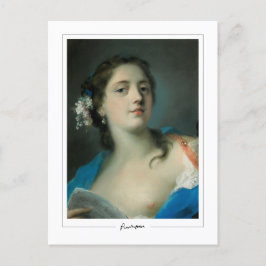Cartão Postal Rosalba Carriera nº 4 - Cartão-postal de arte