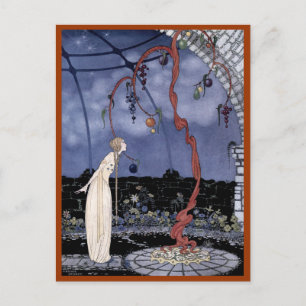 Cartão Postal Rosalie e a Árvore de Ameixa Mágica