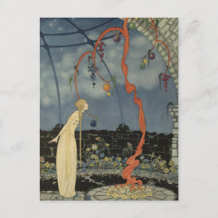 Cartão Postal Rosalie viu diante de seus olhos uma árvore marav