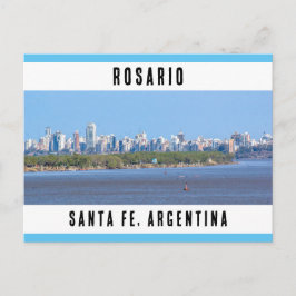 Cartão Postal Rosario, Papais noeis Fe, Argentina, Cidade