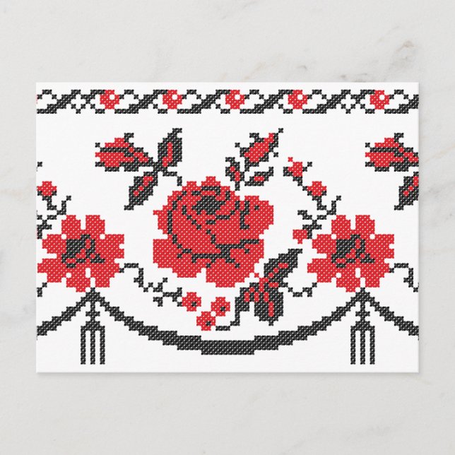 Cartão Postal Rosas (Frente)