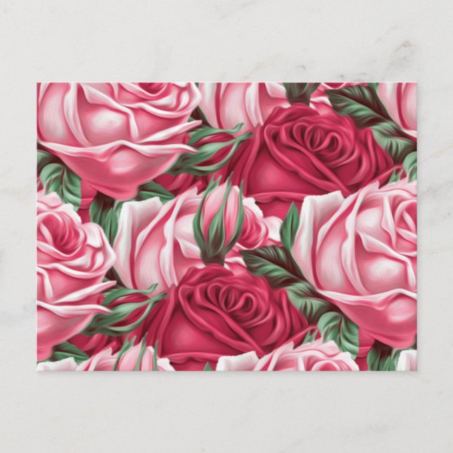 Cartão Postal Rosas (Frente)