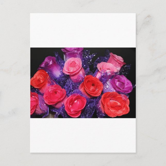 Cartão Postal Rosas (Frente)