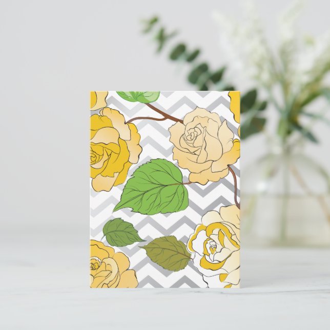 Cartão Postal Rosas 11 (Em pé/Frente)