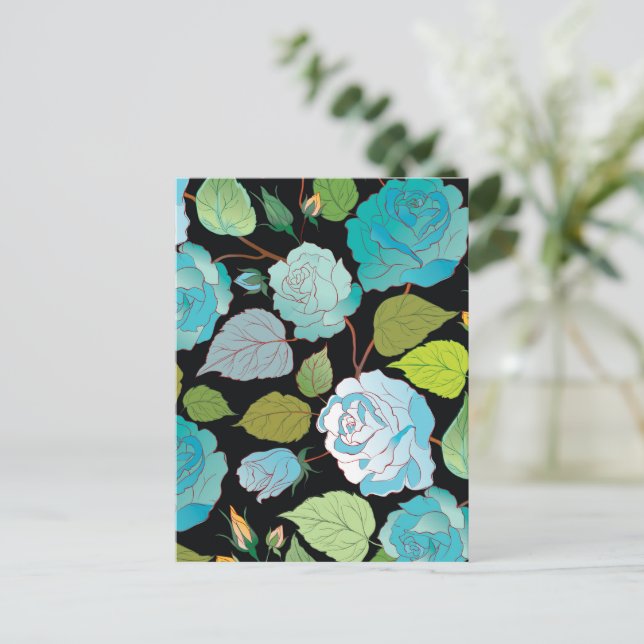 Cartão Postal Rosas 22 (Em pé/Frente)