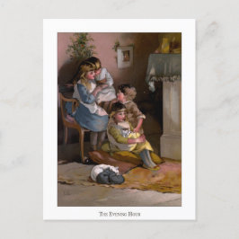 Cartão Postal Rosas de Natal: A Hora da Noite