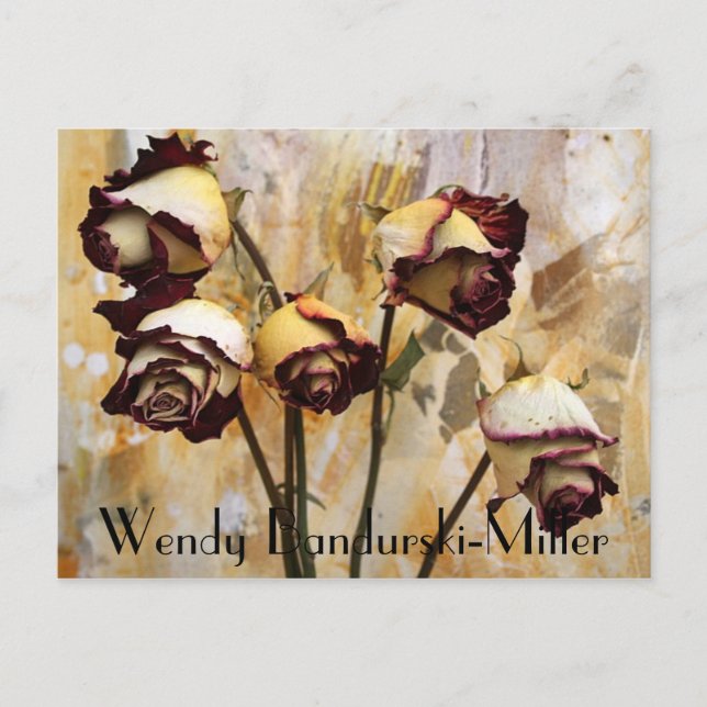 CARTÃO POSTAL ROSAS DE REDREAMING (Frente)