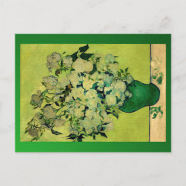 Cartão Postal Rosas de Vincent Van Gogh