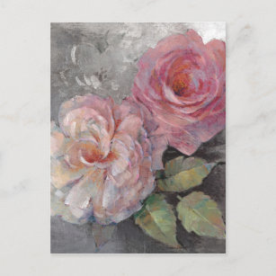 Cartão Postal Rosas nas Cinzas